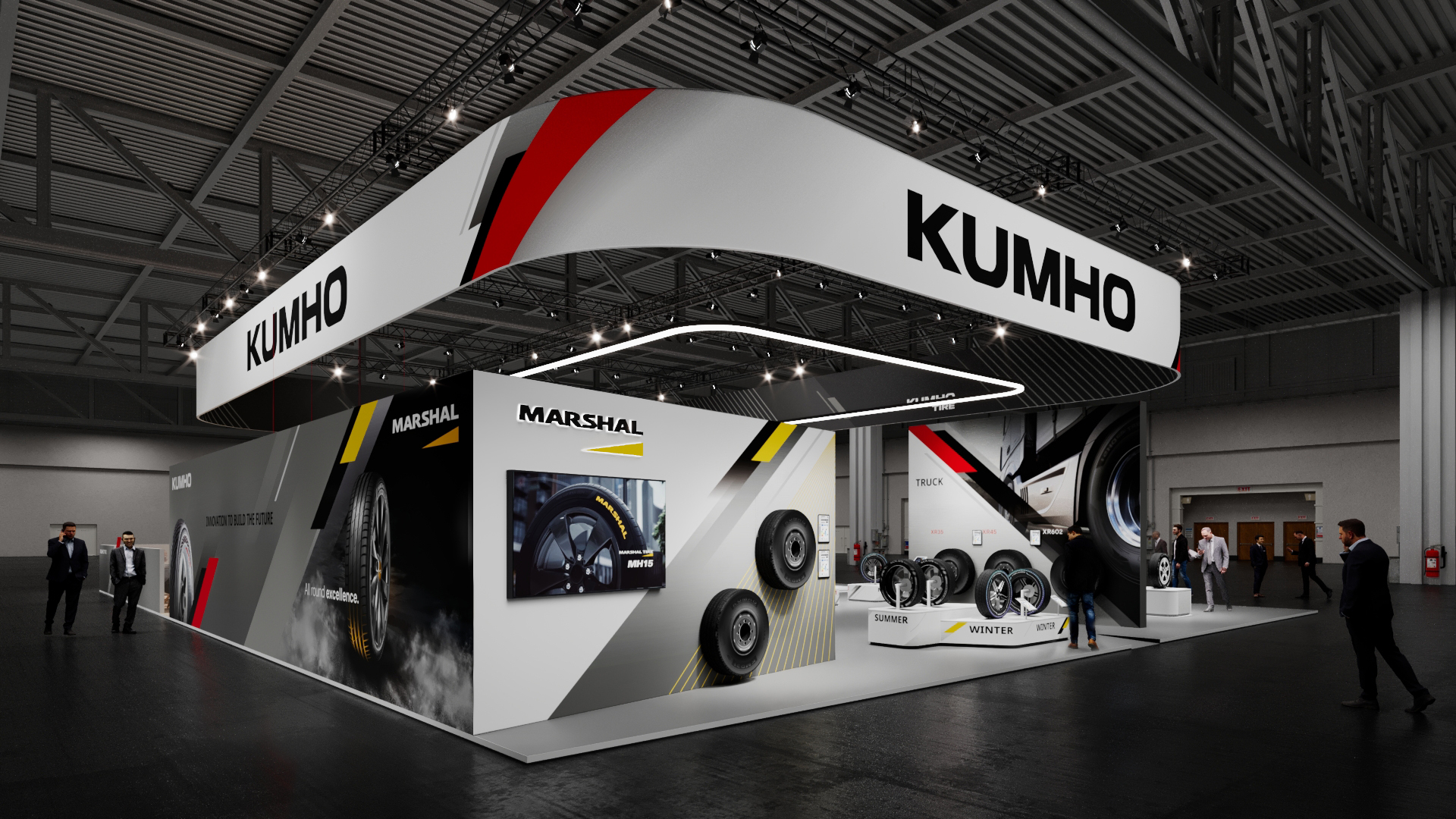 KUMHO TIRE გერმანულ პრესტიჟულ გამოფენაზე